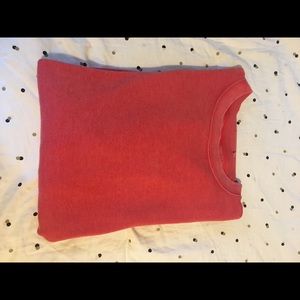 Aerie distresses downtown crew neck sweatshirt.